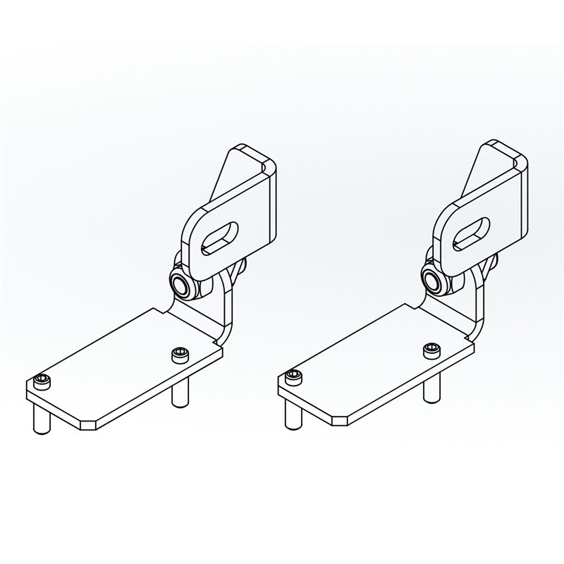 Delta Light FTL35 Wall Grazer - TILT SET