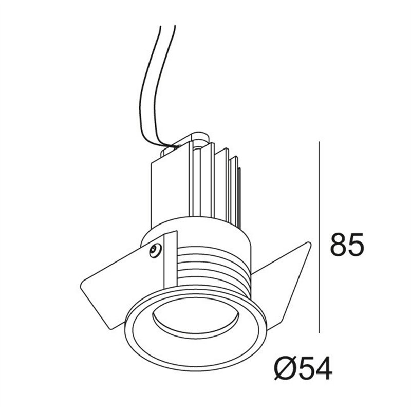 Delta Light MICRO REO Einbaustrahler