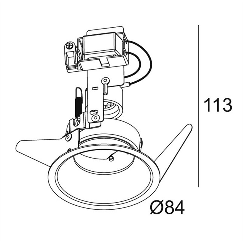 Delta Light PARTOU Hi Spot encastré