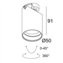 Delta Light PUT S6 MAGNETIC Inbouwspot