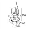 Delta Light iMAX II ROUND ADJUSTABLE MP Spot encastré