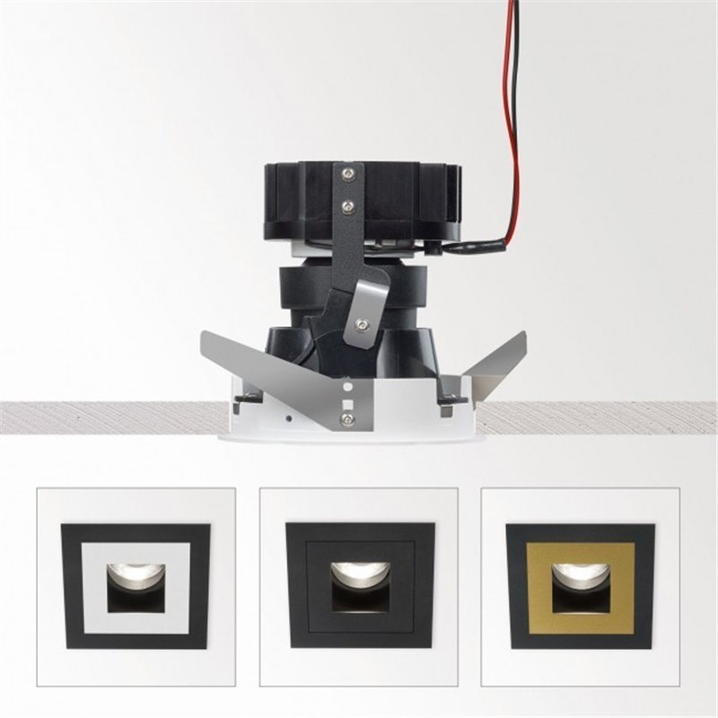 Delta Light iMAX II SQUARE ADJUSTABLE LP Inbouwspot