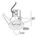 Delta Light MICROSPY IN OK Inbouwspot