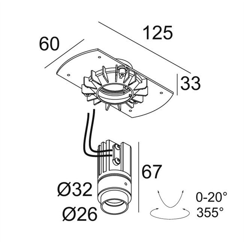 Delta Light MICROSPY IN TRIMLESS OK Einbaustrahler