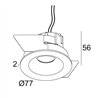 Delta Light MINI REO II Recessed spot
