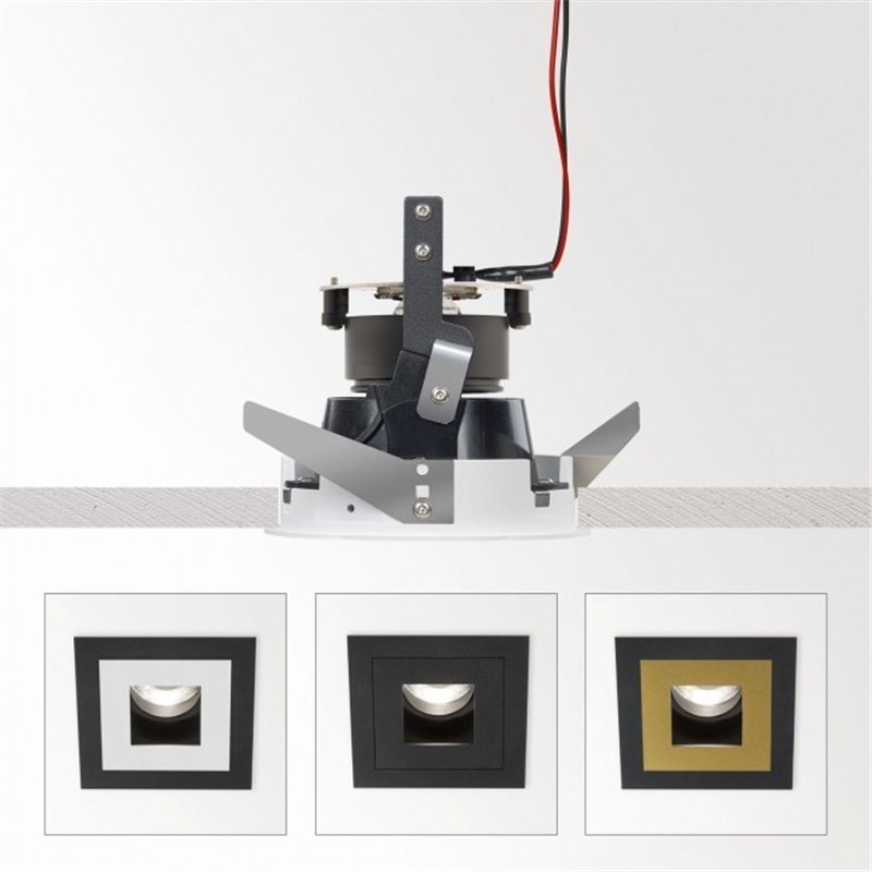 Delta Light iMAX II SQUARE ADJUSTABLE CL6 Spot encastré