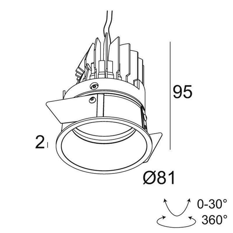 Delta Light DEEP RINGO OK LED Einbaustrahler