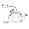 Delta Light DIRO SBL S IP Spot encastré