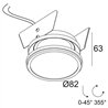 Delta Light HALOSCAN ST HP Einbaustrahler