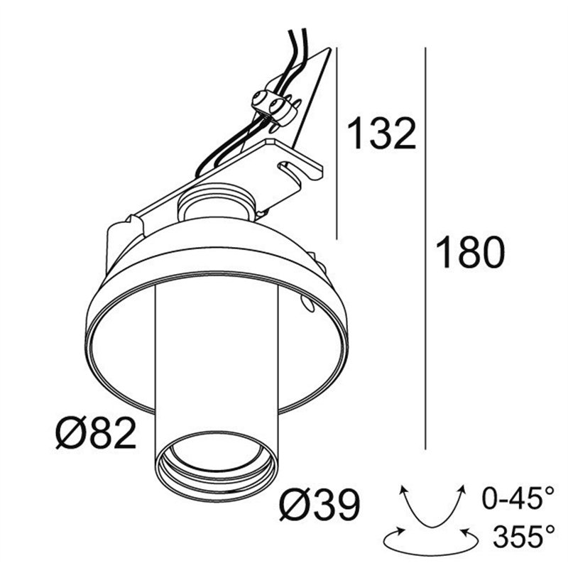 Delta Light SPY 39 TRIMLESS Recessed spot