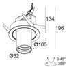 Delta Light SPY 52 ST TW Einbaustrahler