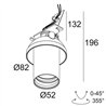 Delta Light SPY 52 TRIMLESS TW Spot encastré
