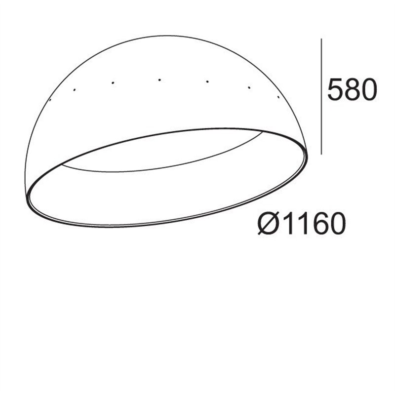 Delta Light SUPERDOME 9528 RECESSED DIM1 Einbaustrahler