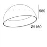 Delta Light SUPERDOME 9528 RECESSED DIM1 Einbaustrahler