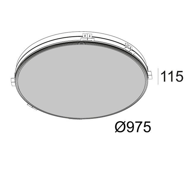 Delta Light SUPERNOVA LINE 95 TRIMLESS Inbouwspot