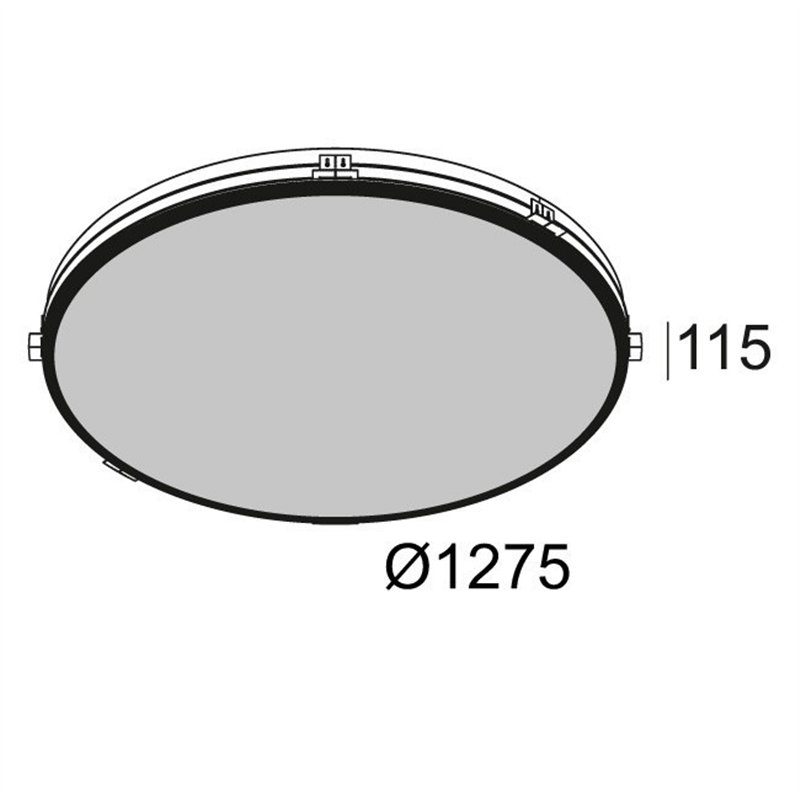 Delta Light SUPERNOVA LINE TRIMLESS 125 TW Spot encastré