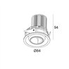 Delta Light ENTERO RD-S WALLWASH Spot encastré