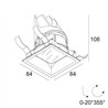 Delta Light ENTERO SQ-S IP Einbaustrahler
