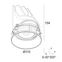 Delta Light ENTERO RD-L TRIMLESS Inbouwspot