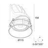 Delta Light ENTERO RD-L TRIMLESS Einbaustrahler
