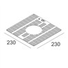 Delta Light PLASTERKIT 170