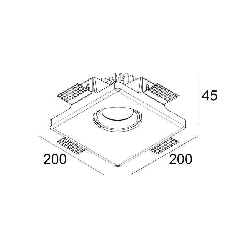 Delta Light Gyn 1 recessed spot