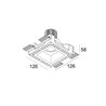 Delta Light Gyn Ds 1 recessed spot