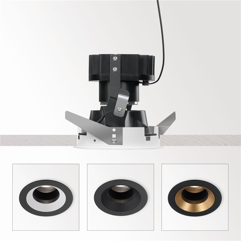 Delta Light iMAX II ROUND ADJUSTABLE SOFT Spot encastré