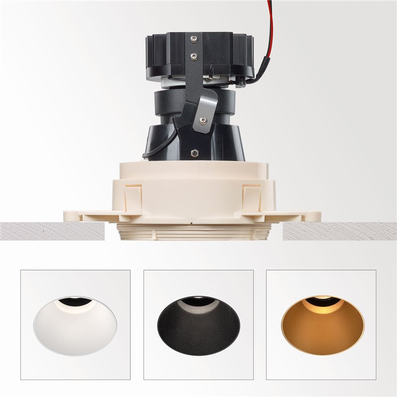Delta Light Imax II Round Adjustable Trimless Lp Spot encastré