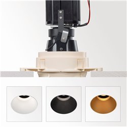 Delta Light iMAX II ROUND ADJUSTABLE TRIMLESS MP Spot encastré