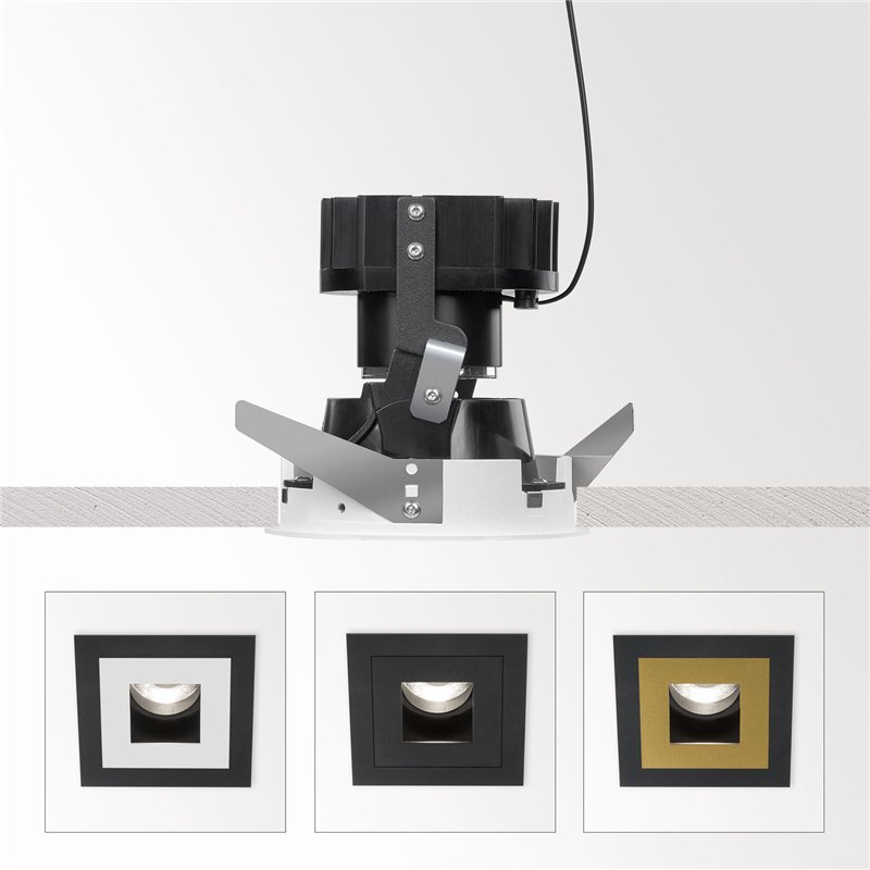 Delta Light iMAX II SQUARE ADJUSTABLE SOFT Recessed spot