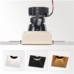 Delta Light iMAX II SQUARE ADJUSTABLE TRIMLESS LP Einbauspot