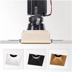 Delta Light iMAX II SQUARE ADJUSTABLE TRIMLESS MP Spot encastré