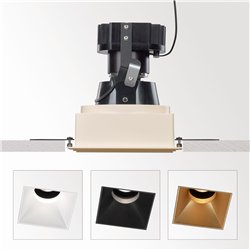 Delta Light iMAX II SQUARE ADJUSTABLE TRIMLESS SOFT Einbauspot