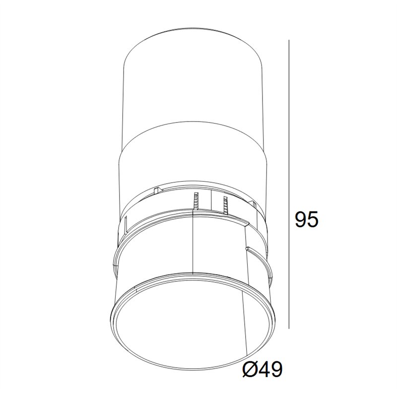 Delta Light MINI DEEP RINGO II TRIMLESS Einbauspot