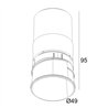 Delta Light Mini Deep Ringo Ii Trimless spot encastré