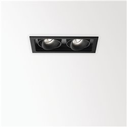 Delta Light Minigrid 67 In 2 spot encastré