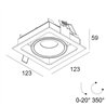 Delta Light Minigrid In 1 Soft recessed spot