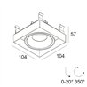 Delta Light Minigrid In Trimless 1 Soft recessed spot