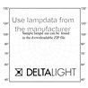 Delta Light MINIGRID IN TRIMLESS 2 HI LED Einbauspot