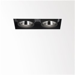 Delta Light Minigrid In Trimless 2 Hp spot encastré