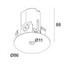 Delta Light NIME II AIR Einbauspot
