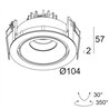 Delta Light Reo Ok Soft S1 recessed spot