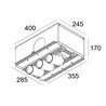 Delta Light Splitbox 3 Spy Focus Lp spot encastré