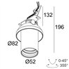 Delta Light Spy 52 Trimless Soft spot encastré