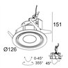 Delta Light Tweeter M St Soft recessed spot