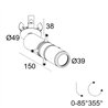 Delta Light Spy 39 Clip Framer spot encastré