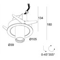 Delta Light Spy 39 St Soft Inbouwspot