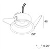 Delta Light PARTOU FLAT OK S1 Einbauspot