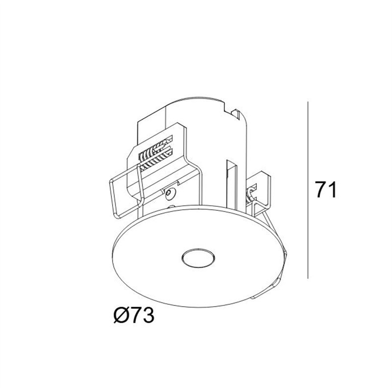 Delta Light NIME II WALLWASH Recessed spot
